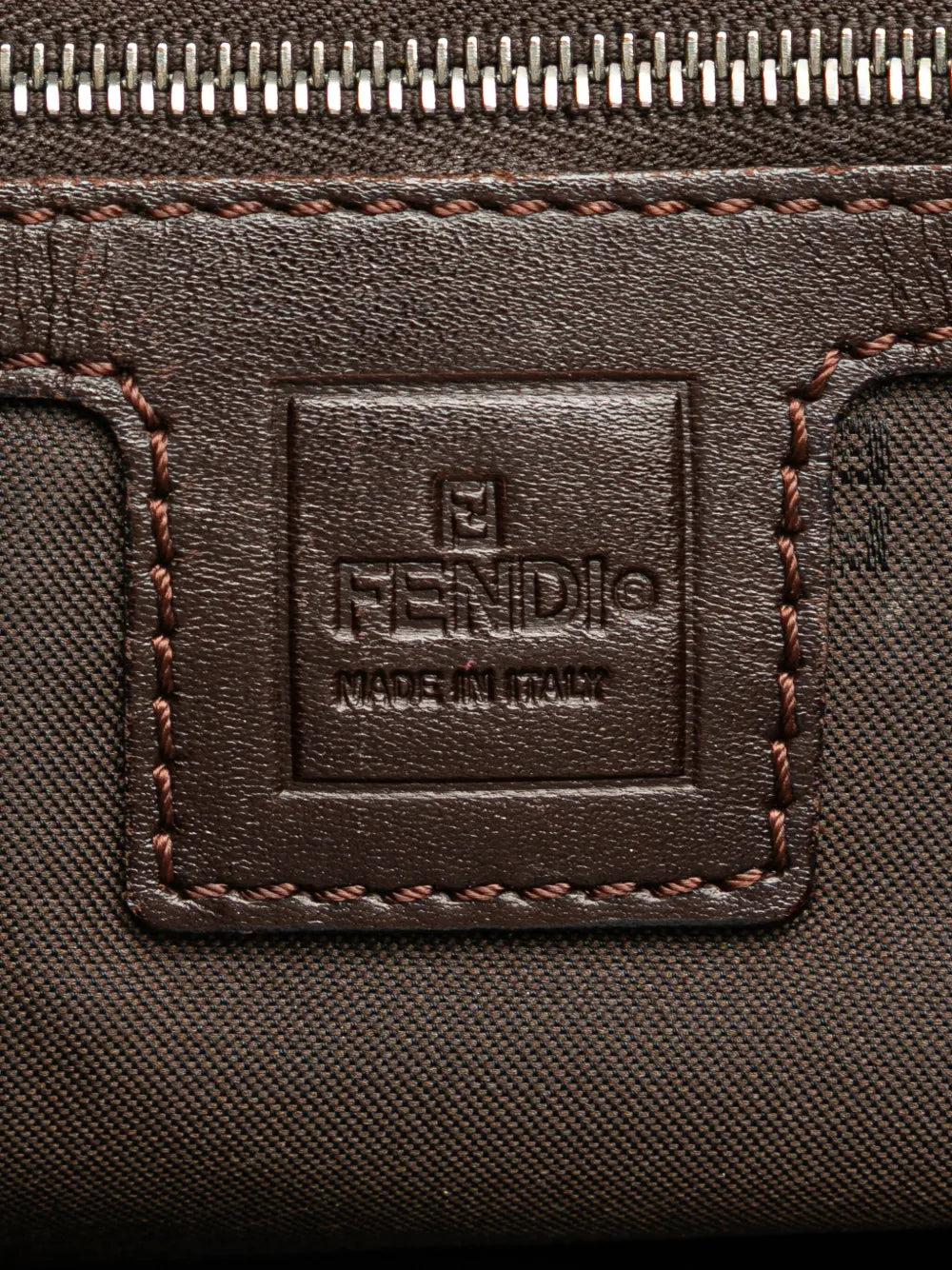 Pre-OwnedFendi Pre-Owned2000-2010 Small Zucca Canvas Twins tote bag