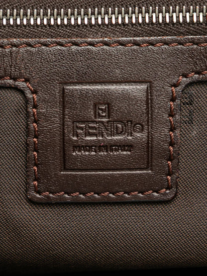 Pre-OwnedFendi Pre-Owned2000-2010 Small Zucca Canvas Twins tote bag