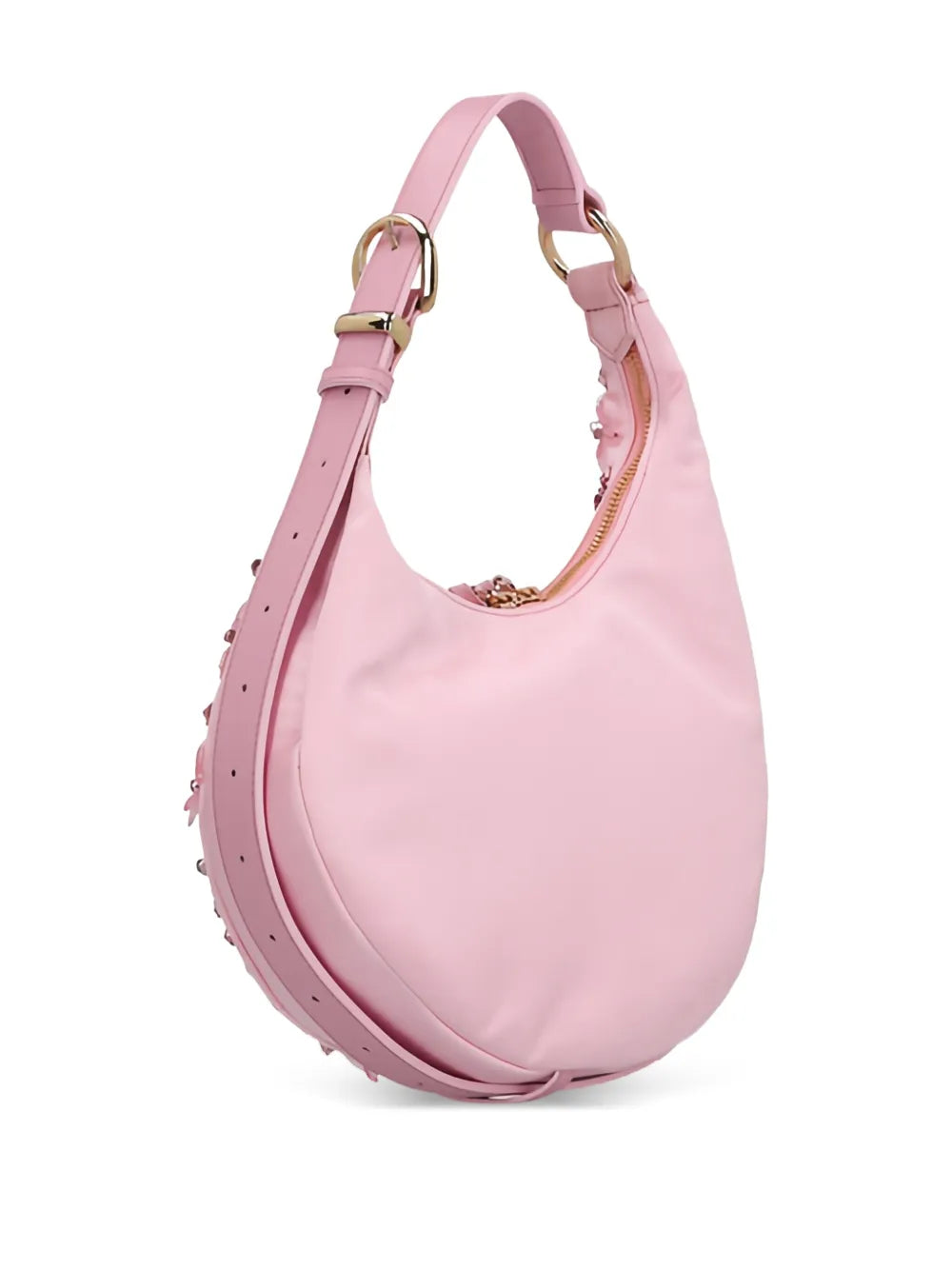 DES PHEMMESfloral-embellished shoulder bag