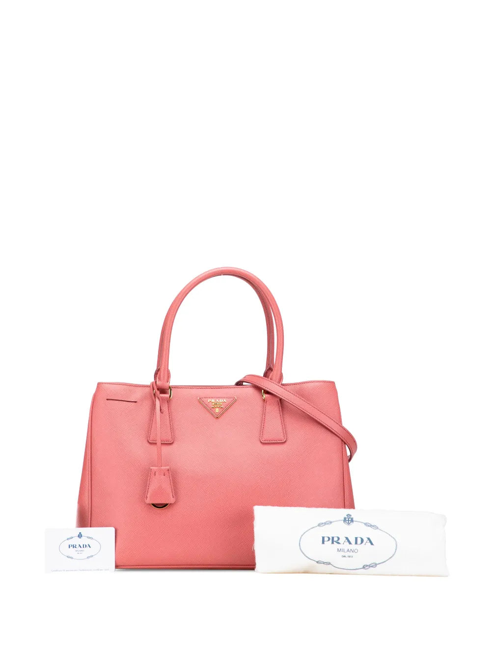 Pre-OwnedPrada Pre-Owned2000-2025 Medium Saffiano Lux Galleria satchel