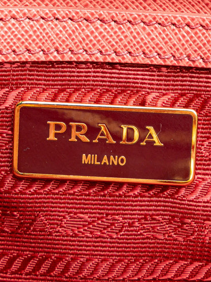 Pre-OwnedPrada Pre-Owned2000-2025 Medium Saffiano Lux Galleria satchel