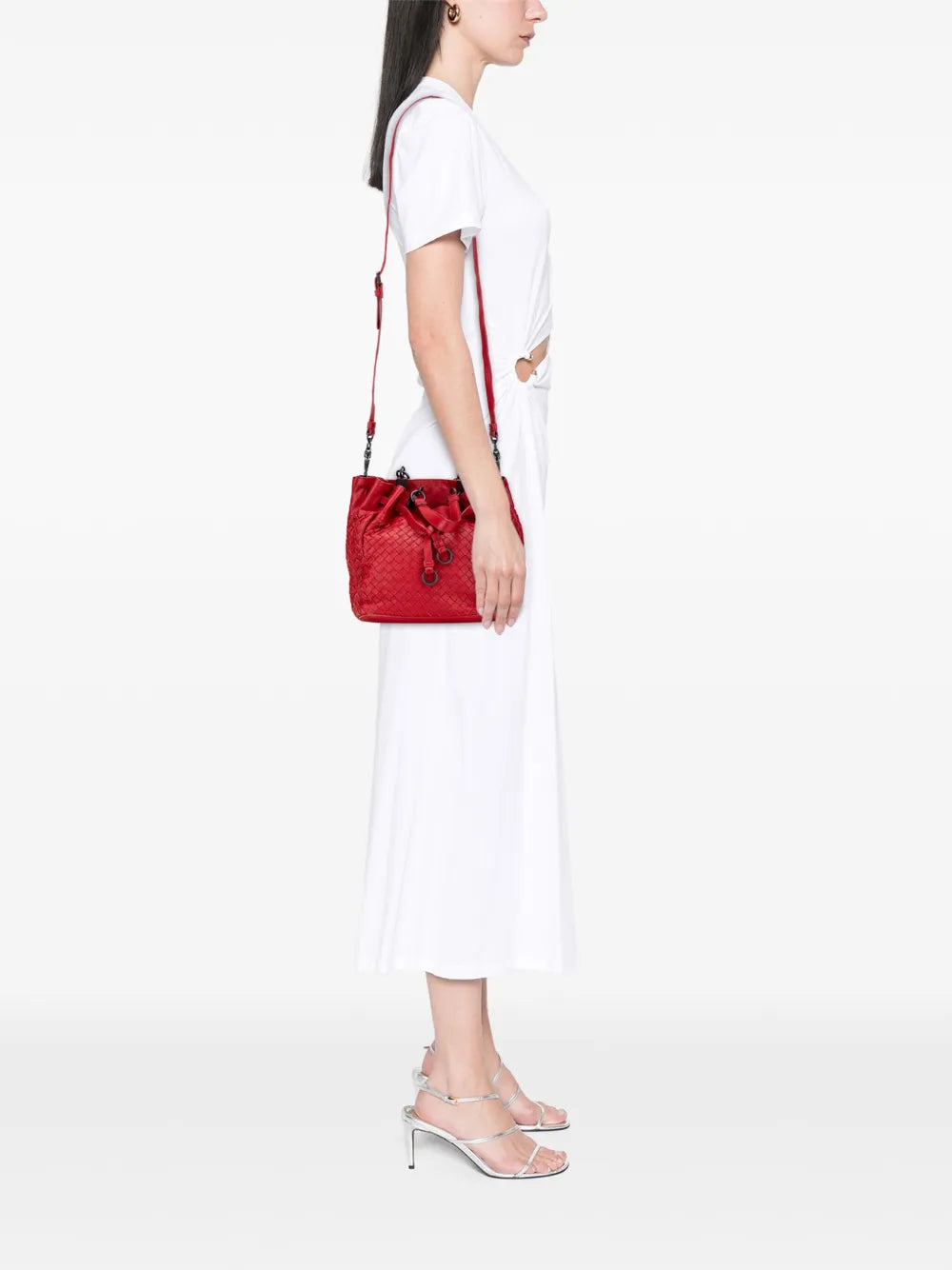Pre-OwnedBottega Veneta Pre-Owned2012-2025 Nappa Intrecciato bucket bag