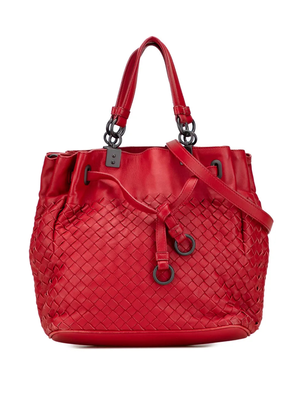 Pre-OwnedBottega Veneta Pre-Owned2012-2025 Nappa Intrecciato bucket bag