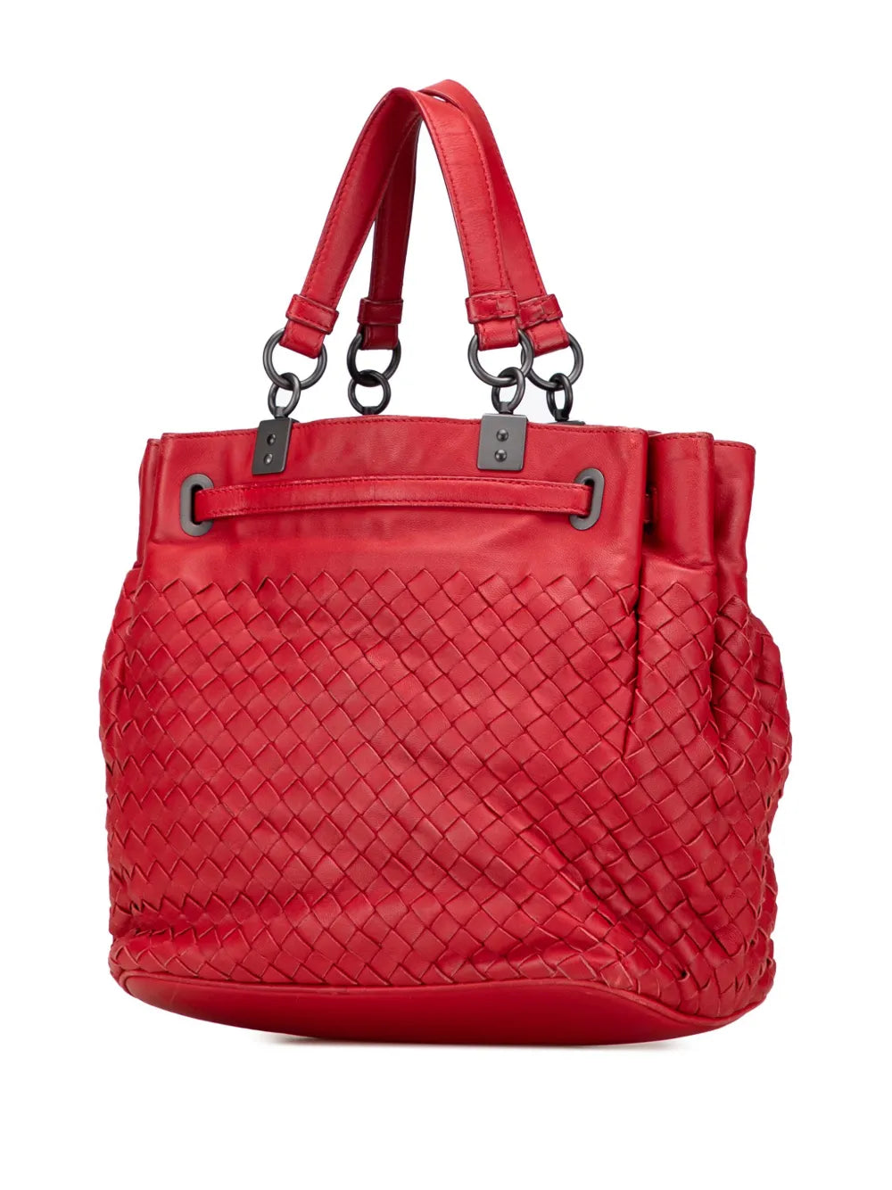 Pre-OwnedBottega Veneta Pre-Owned2012-2025 Nappa Intrecciato bucket bag