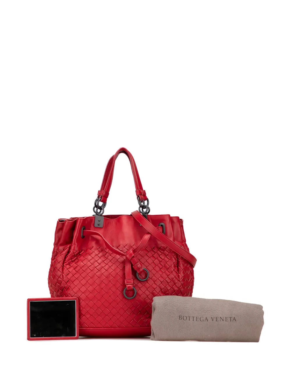 Pre-OwnedBottega Veneta Pre-Owned2012-2025 Nappa Intrecciato bucket bag