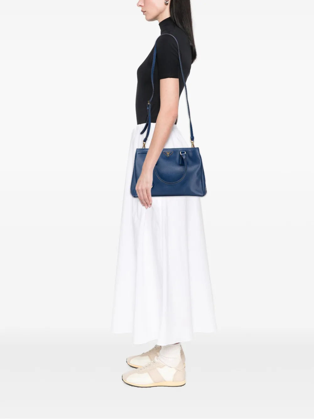 Pre-OwnedPrada Pre-Owned2013-2025 Medium Saffiano Lux Galleria satchel