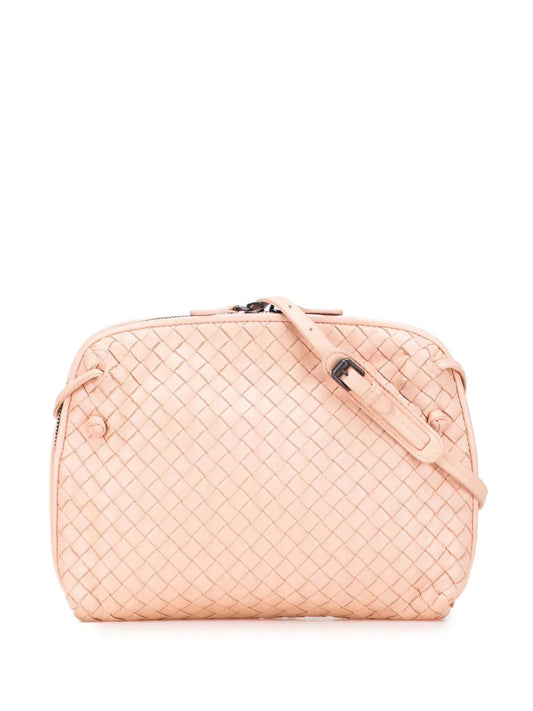Pre-OwnedBottega Veneta Pre-Owned2012-2025 Nappa Intrecciato Nodini crossbody bag