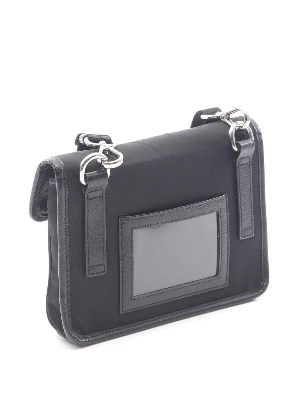 Pre-OwnedPrada Pre-Owned2013-2025 Saffiano Trimmed Re Nylon Smartphone Case shoulder bag