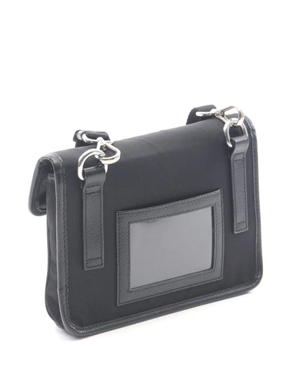 Pre-OwnedPrada Pre-Owned2013-2025 Saffiano Trimmed Re Nylon Smartphone Case shoulder bag