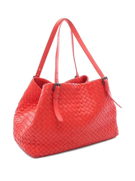 Pre-OwnedBottega Veneta Pre-Owned2000 Intrecciato leather shoulder bag