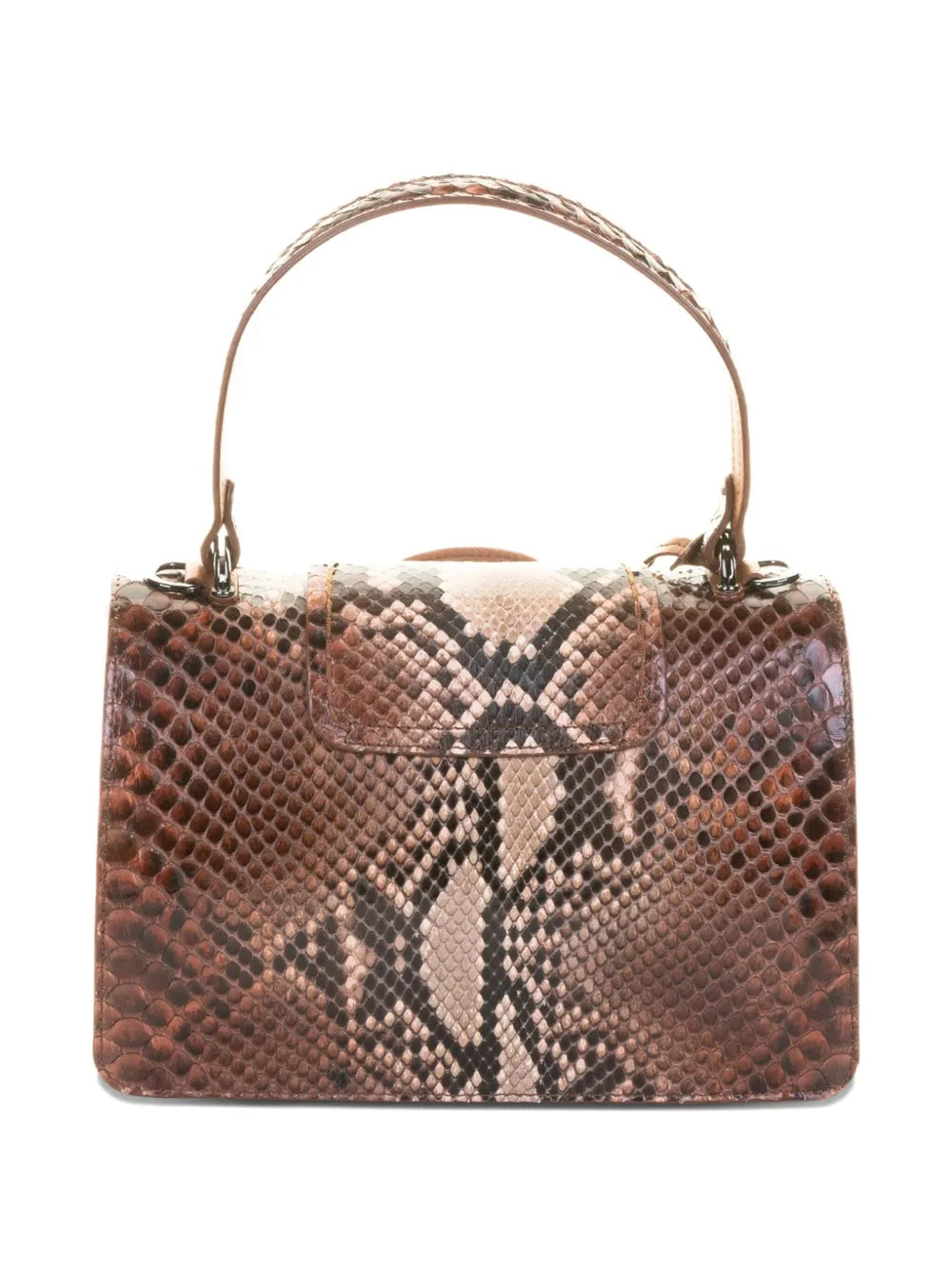 VISONA`leather clutch bag