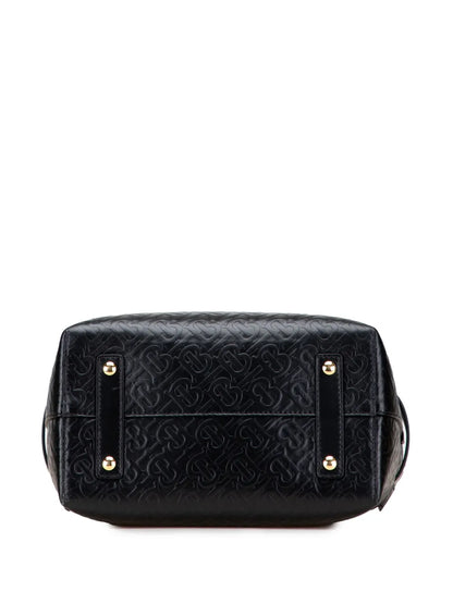 Pre-OwnedBurberry Pre-Owned2018-2025 Small TB Monogram Embossed Leather Belt Bag satchel