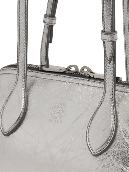 Ballymini Praline leather shoulder bag