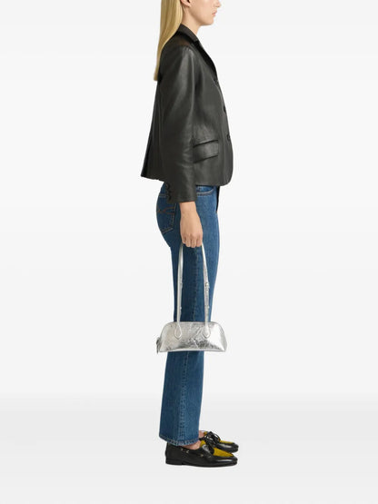 Ballymini Praline leather shoulder bag