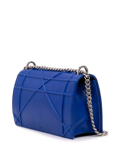 Pre-OwnedChristian Dior Pre-Owned2016 Medium Lambskin Diorama Flap crossbody bag