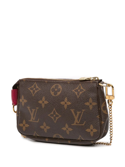 Pre-OwnedLouis Vuitton Pre-Owned2017 Monogram Giraffe Christmas Mini Pochette Accessoires handbag