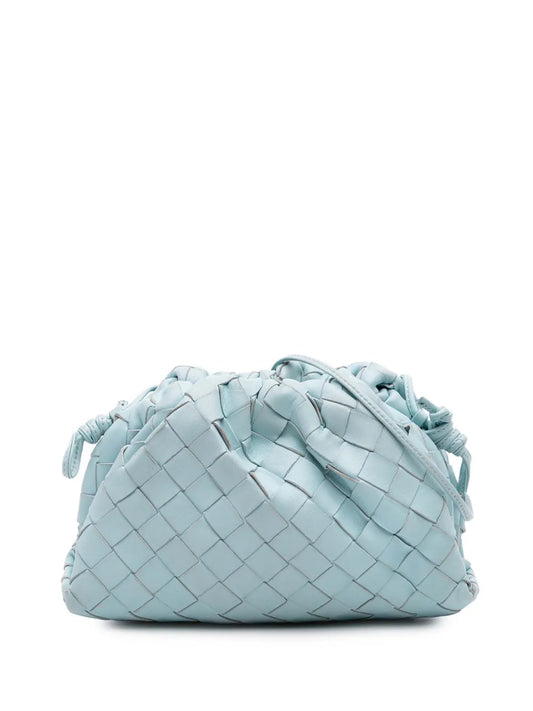 Pre-OwnedBottega Veneta Pre-Owned2012-2025 Nappa Intrecciato The Mini Pouch crossbody bag