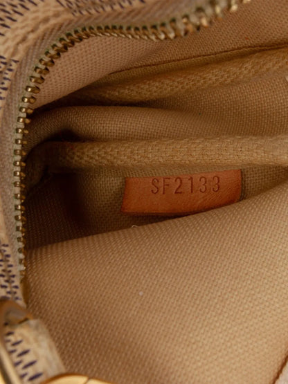 Pre-OwnedLouis Vuitton Pre-Owned2013 Damier Azur Mini Pochette Accessoires handbag