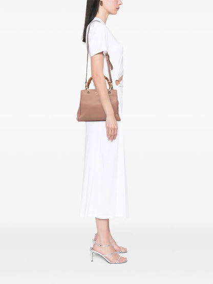 Pre-OwnedGucci Pre-Owned2016-2025 Small Calfskin Bamboo Shopper satchel floriamart.shop