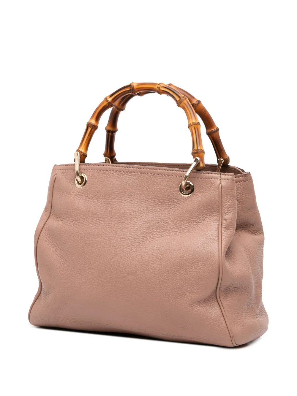 Pre-OwnedGucci Pre-Owned2016-2025 Small Calfskin Bamboo Shopper satchel floriamart.shop