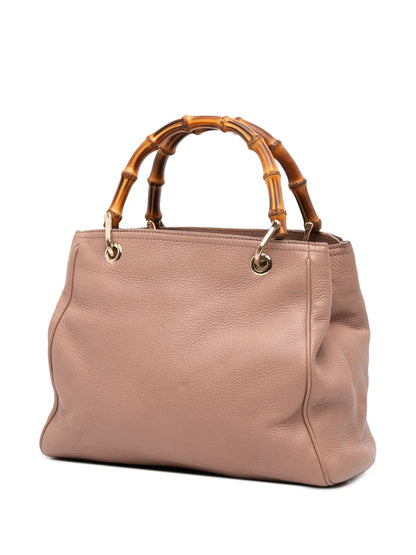 Pre-OwnedGucci Pre-Owned2016-2025 Small Calfskin Bamboo Shopper satchel floriamart.shop