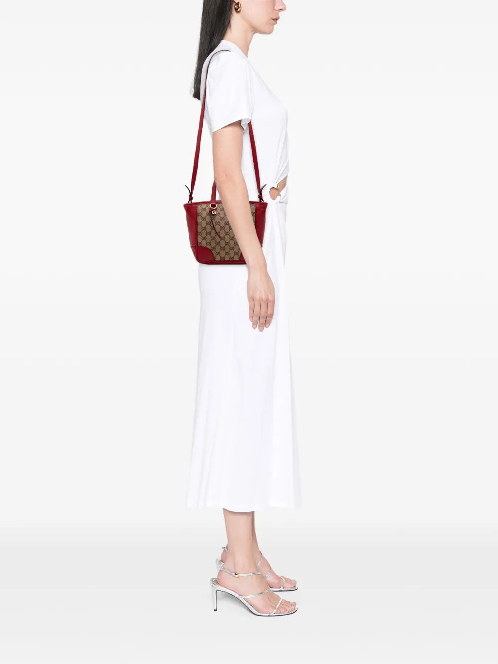 Pre-OwnedGucci Pre-Owned2016-2025 Small GG Canvas Bree satchel