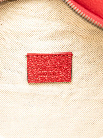 Pre-OwnedGucci Pre-Owned2000-2015 Grained Calfskin Logo belt bag