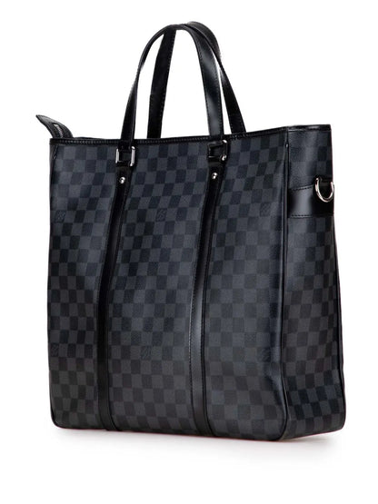 Pre-OwnedLouis Vuitton Pre-Owned2010 Damier Graphite Tadao PM satchel