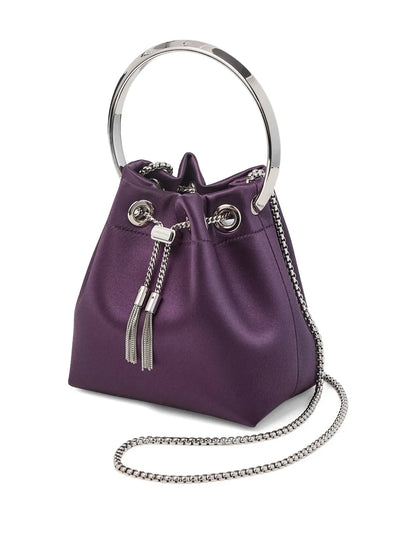 New SeasonJimmy ChooBon Bon logo-plaque mini bag