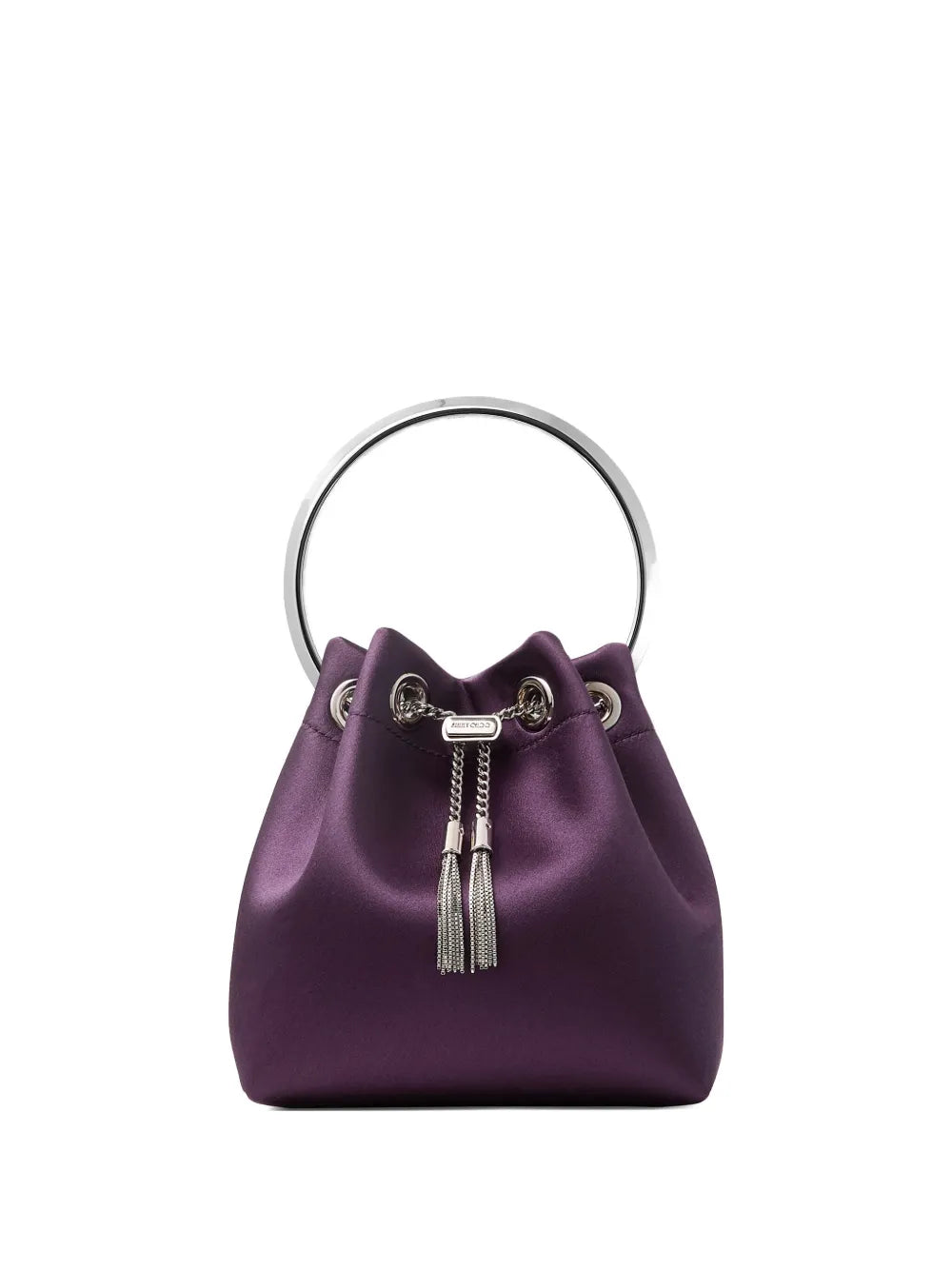 New SeasonJimmy ChooBon Bon logo-plaque mini bag