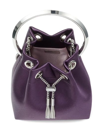 New SeasonJimmy ChooBon Bon logo-plaque mini bag