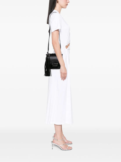 Pre-OwnedGucci Pre-Owned2016-2025 Small Leather Bamboo Nouveau Fringe crossbody bag