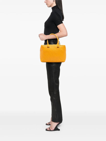Pre-OwnedBottega Veneta Pre-Owned2012-2025 Nappa Intrecciato Brick tote bag