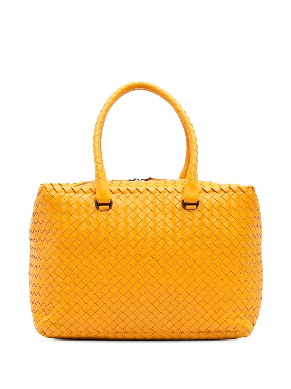 Pre-OwnedBottega Veneta Pre-Owned2012-2025 Nappa Intrecciato Brick tote bag