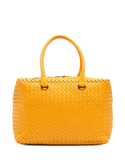 Pre-OwnedBottega Veneta Pre-Owned2012-2025 Nappa Intrecciato Brick tote bag