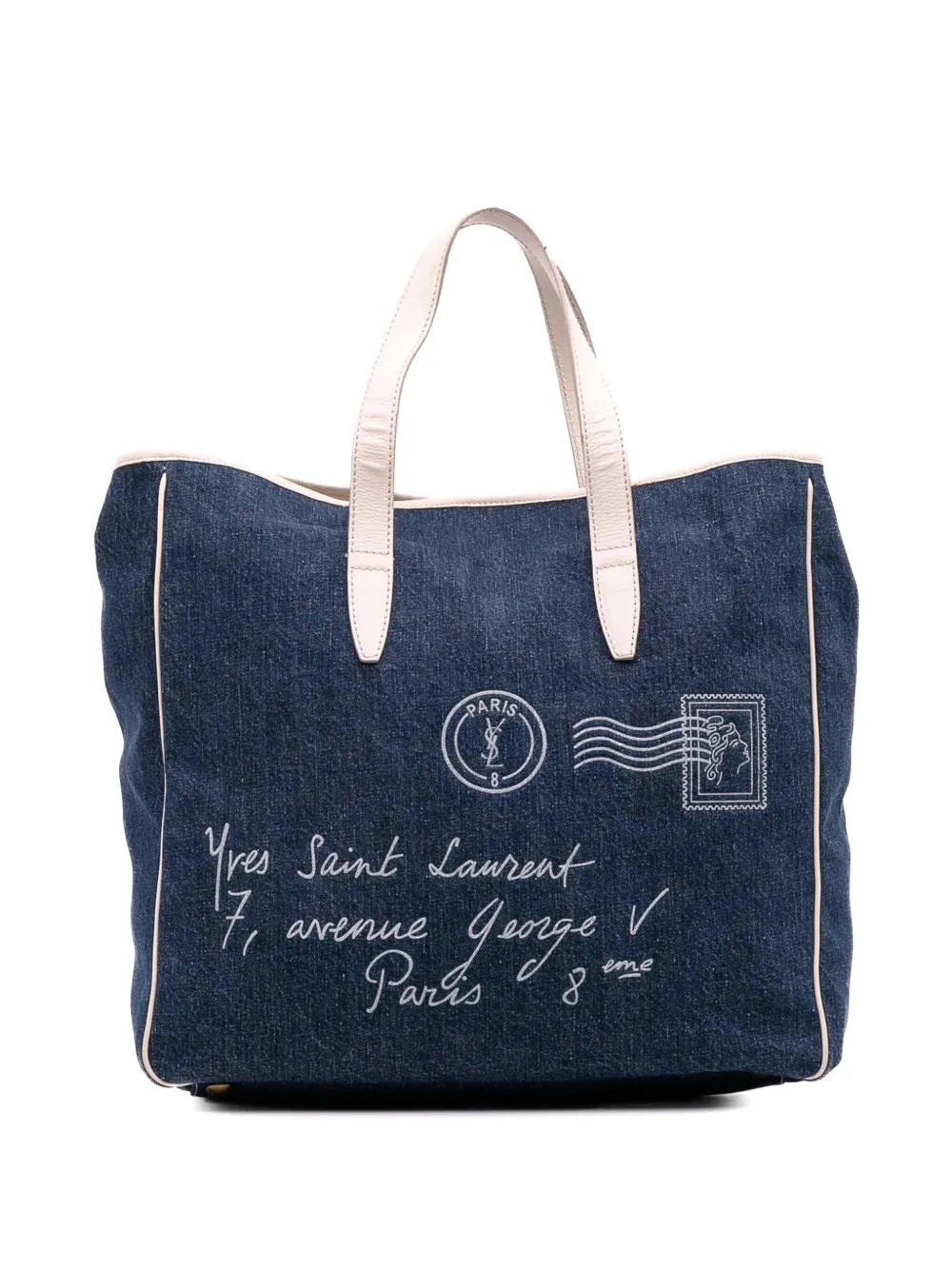 Pre-OwnedSaint Laurent Pre-Owned2000-2012 Denim Y Mail tote bag