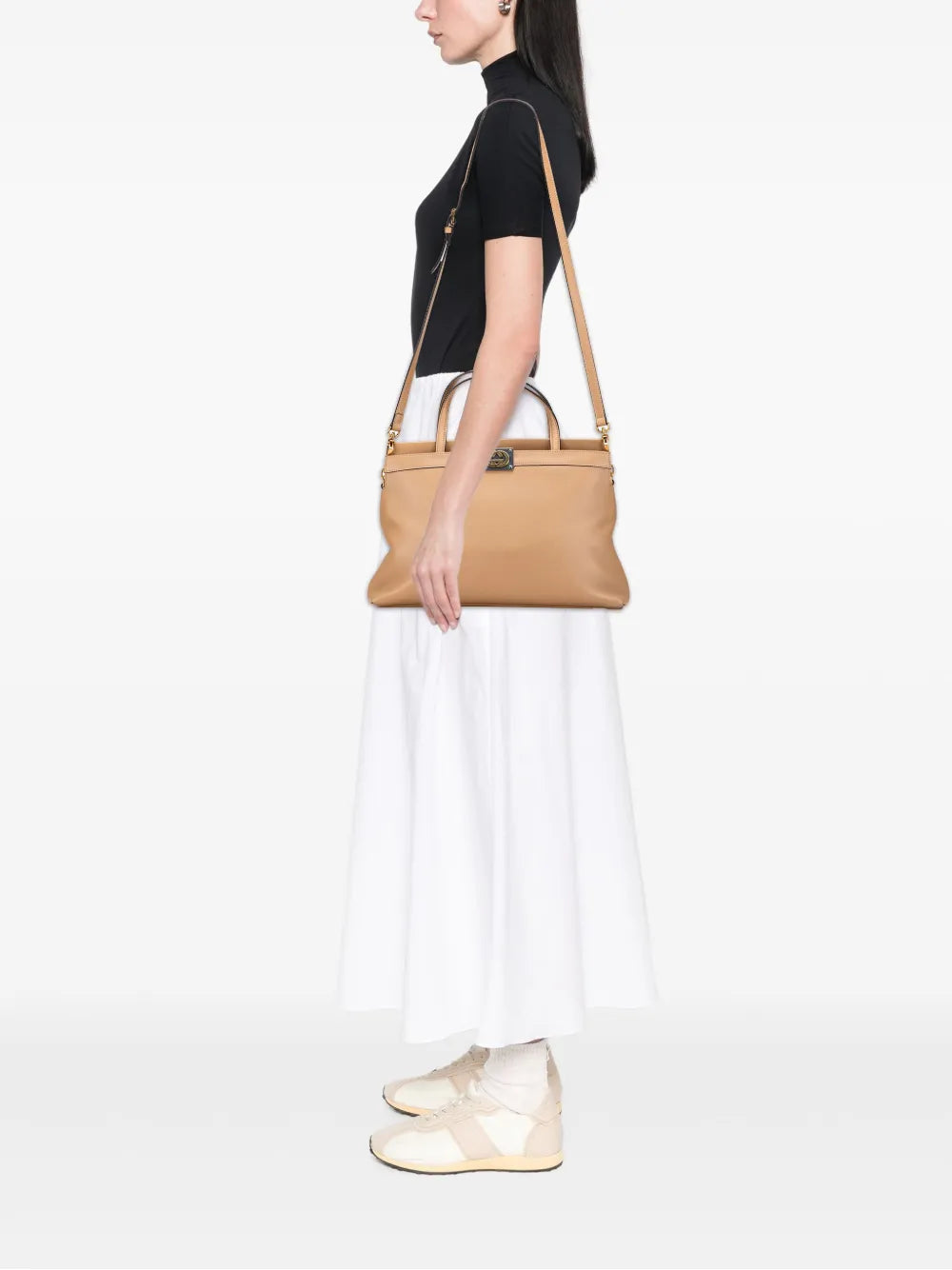 Pre-OwnedGucci Pre-Owned2016-2025 Small Leather Linea Matisse satchel