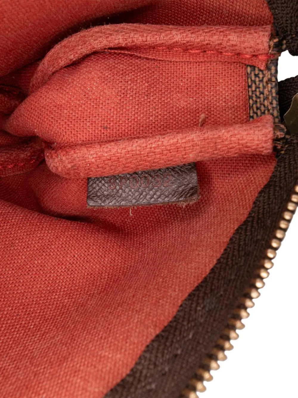 Pre-OwnedLouis Vuitton Pre-Owned2002 Damier Ebene Mini Pochette Accessoires handbag