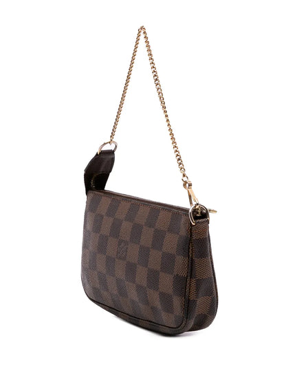 Pre-OwnedLouis Vuitton Pre-Owned2002 Damier Ebene Mini Pochette Accessoires handbag