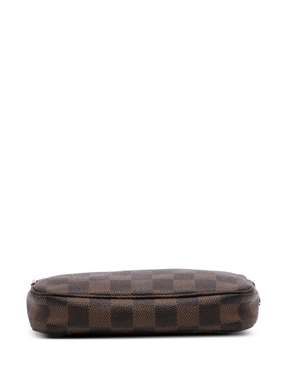 Pre-OwnedLouis Vuitton Pre-Owned2002 Damier Ebene Mini Pochette Accessoires handbag