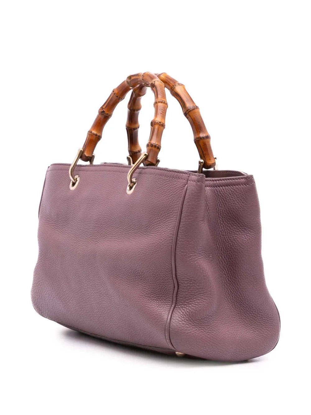 Pre-OwnedGucci Pre-Owned2016-2025 Medium Calfskin Bamboo Shopper satchel floriamart.shop
