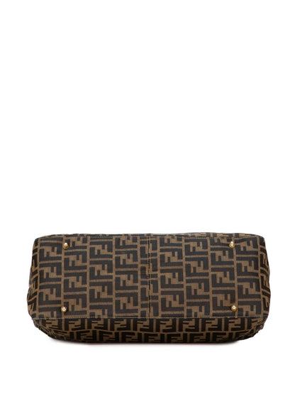 Pre-OwnedFendi Pre-Owned20th Century Large Zucca Canvas Twins tote bag