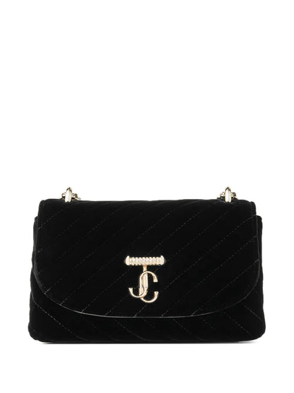 New SeasonJimmy Choosmall Curve velvet cross body bag