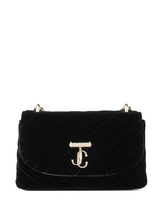 New SeasonJimmy Choosmall Curve velvet cross body bag