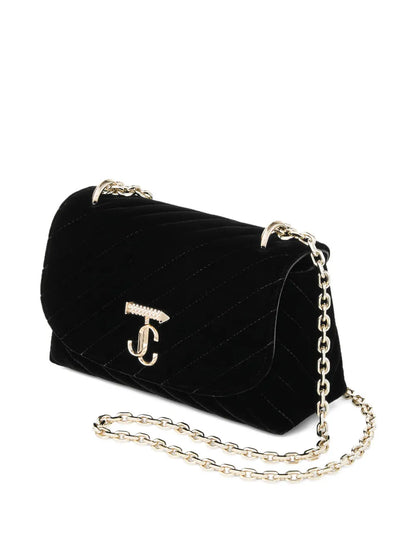 New SeasonJimmy Choosmall Curve velvet cross body bag