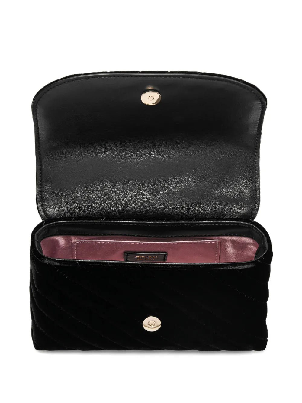 New SeasonJimmy Choosmall Curve velvet cross body bag