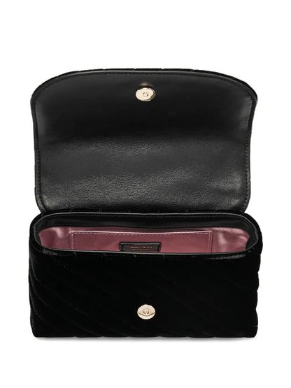 New SeasonJimmy Choosmall Curve velvet cross body bag