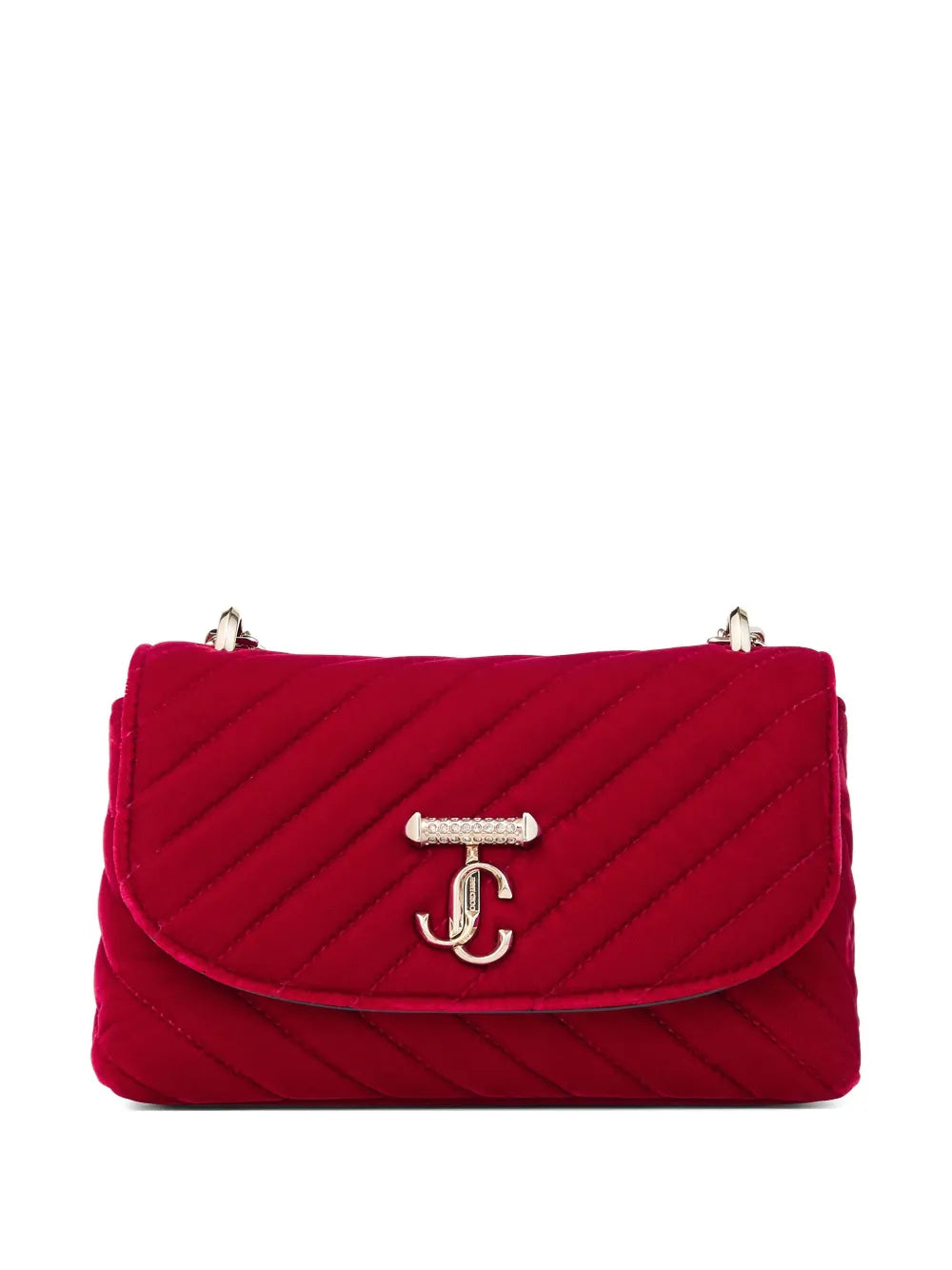 New SeasonJimmy Choologo-patch cross body bag