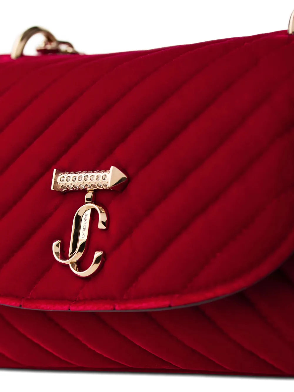 New SeasonJimmy Choologo-patch cross body bag