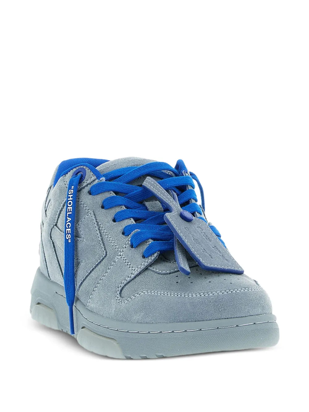 Off-White Suede Logo-Tag Sneakers floriamart.shop